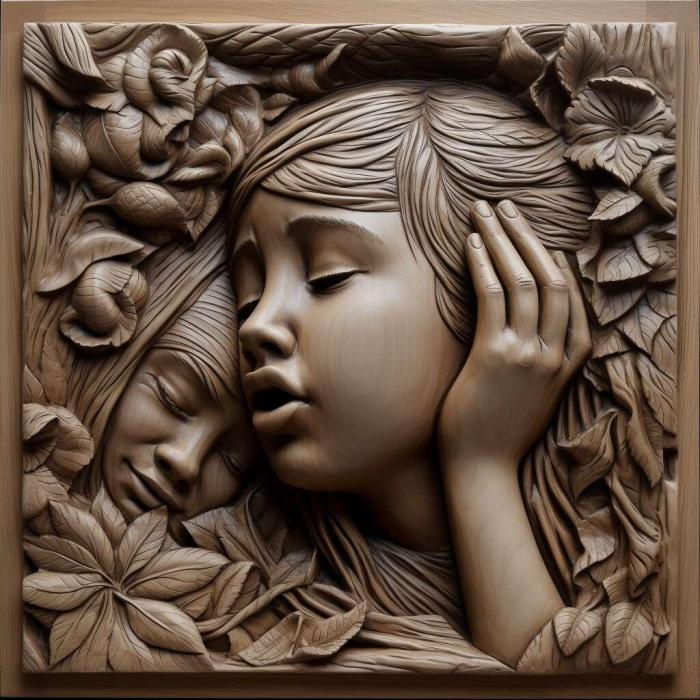 نموذج ثلاثي الأبعاد لآلة CNC 3D Art 